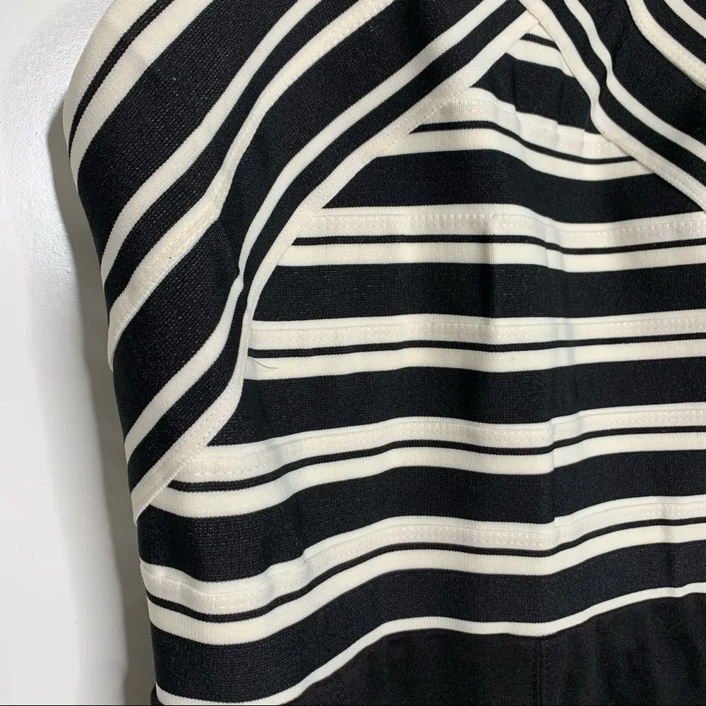 Maeve Anthropologie Crosswise Flare Bandage Dress Size 6 - Image 8