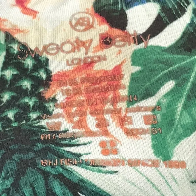 Sweaty Betty Yoga All Day Contour 7/8 Leggings Tropical Pineapple Parrot Size XS - Image 5