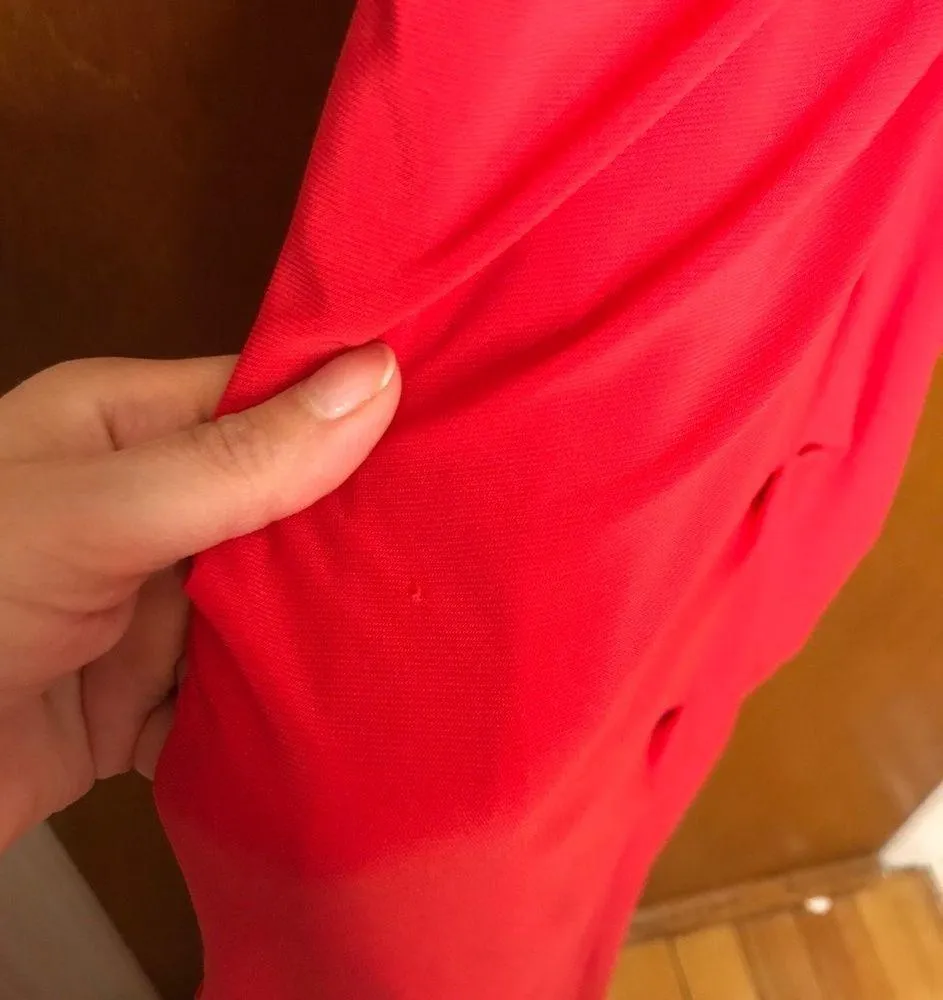 Vintage Red Gown 2 Cache glamorous prom gala sexy classy glam - Image 16