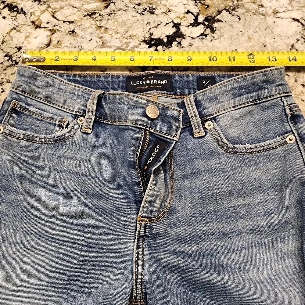 Lucky Brand Jeans Womens Size 2/26 KEYN Ava skinny Jean low rise - Image 2