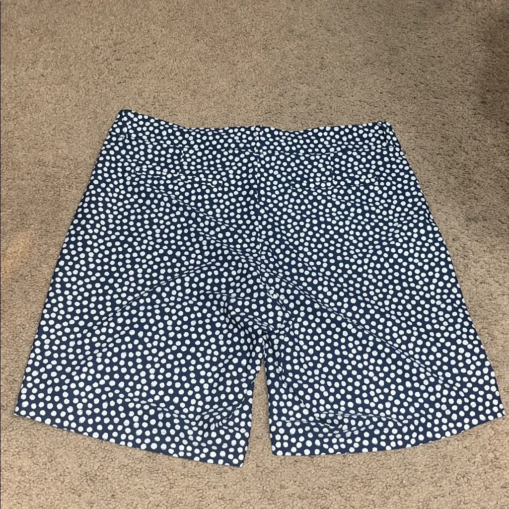 Spanx Sunshine Shorts 10”‎ Navy Painted Dot XL - Image 7