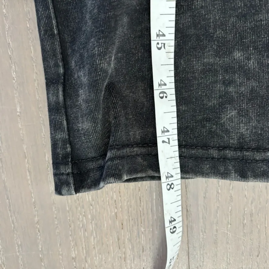 Hera‎ Collection Cargo Dress Sz S Black Acid Wash Utility Stretch Baddie Grunge - Image 13