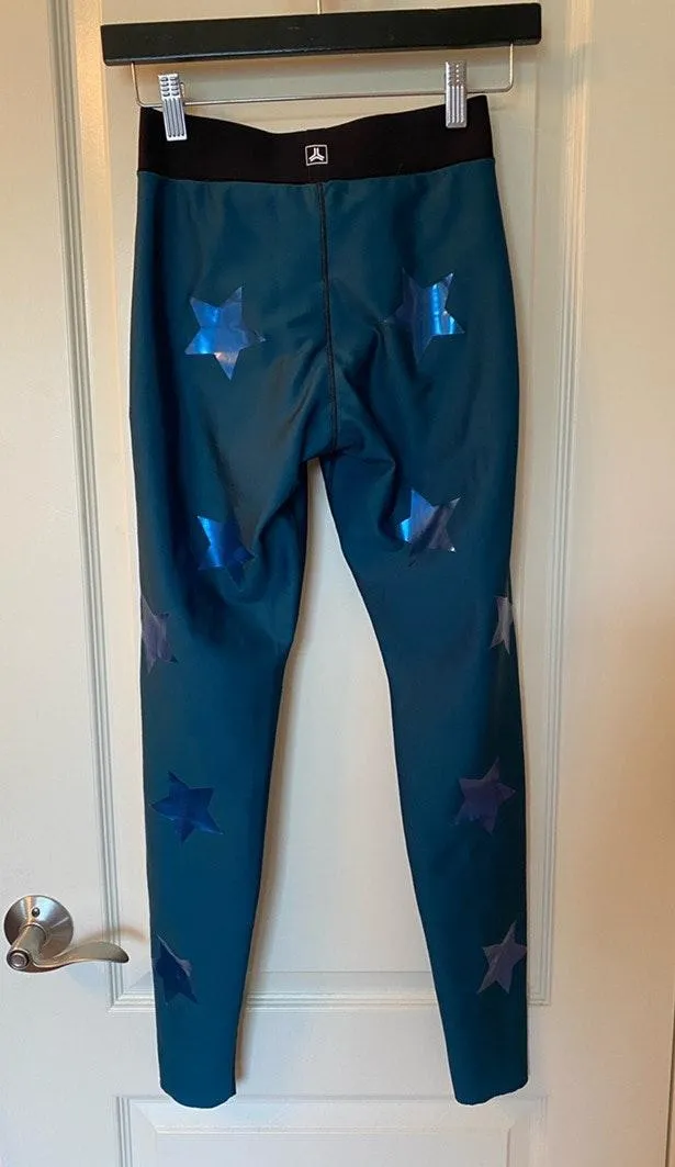 Silk Knockout Leggings Blue - Image 5