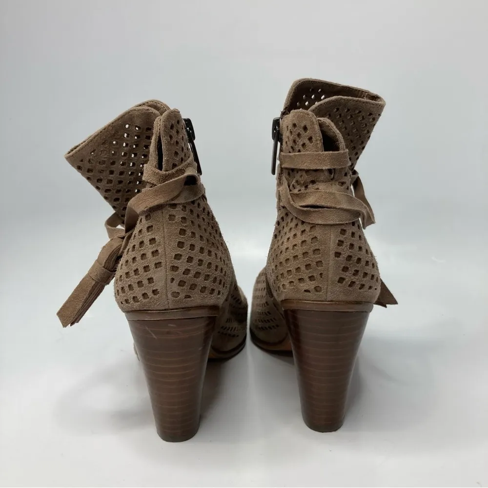 Vince Camuto Kamey peep toe booties‎ size 7.5 - Image 3