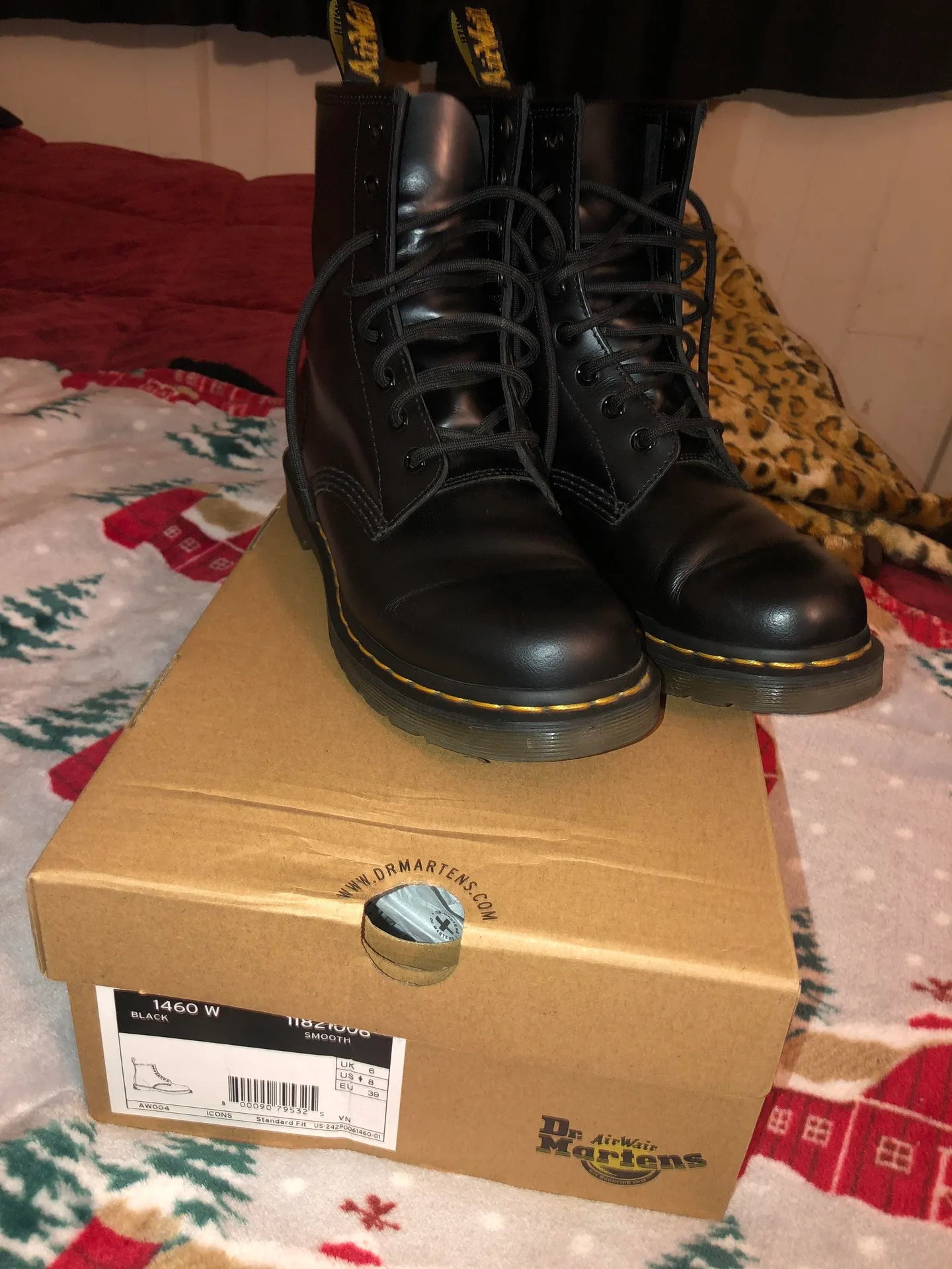 Dr. Martens Black Doc Marten Boots - Image 5