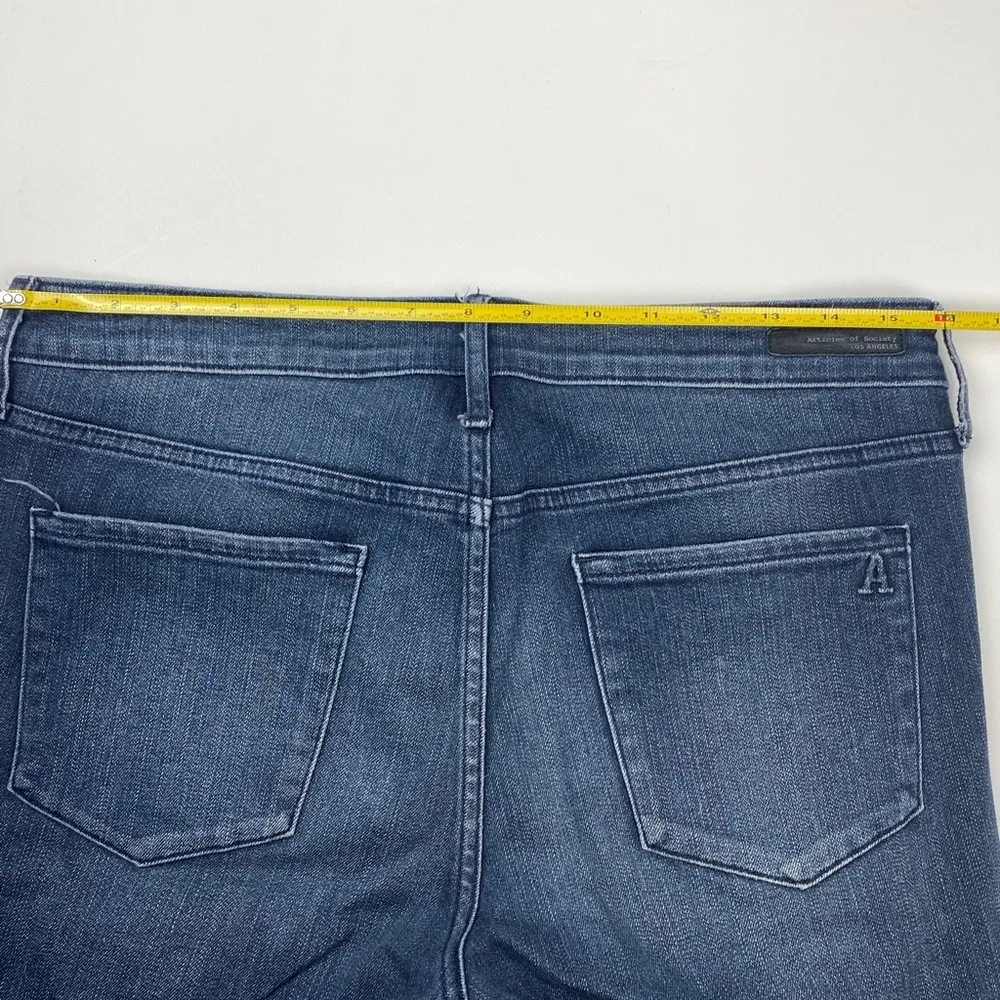 Articles of Society Dark Wash Sarah Dusk Distressed Jean Size 30 - Image 10