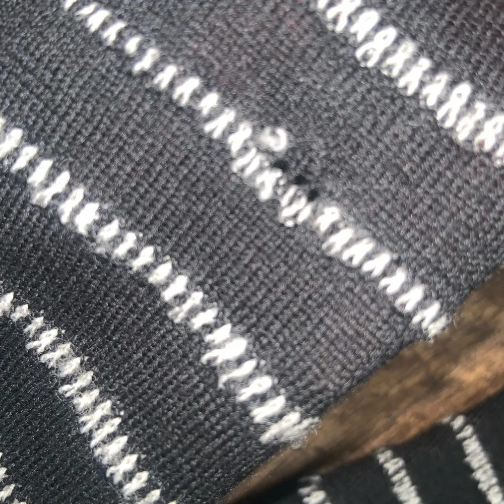 Garnet Hill merino wool sweater striped size small  button up knit - Image 8