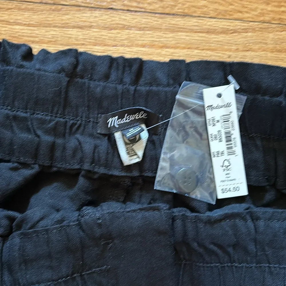 Linen-Blend Pull-On Paperbag Shorts - Image 4