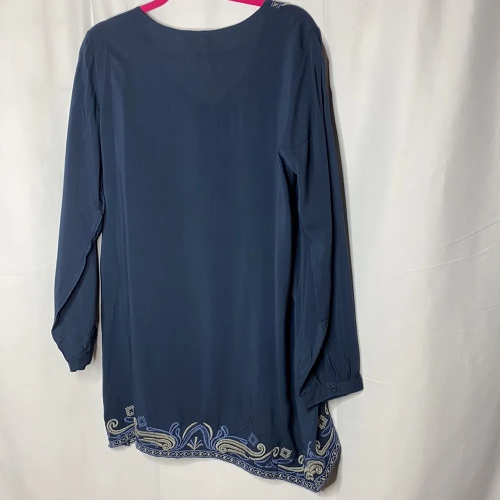 Forgotten Grace Embroidery Tunic Sz L - Image 6