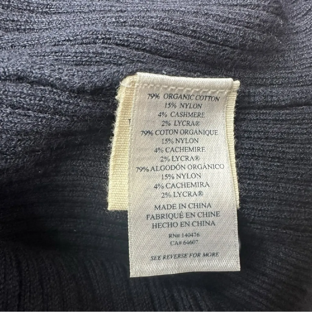 FAHERTY NWT Navy Retro Stripe Sweater Size S - Image 8