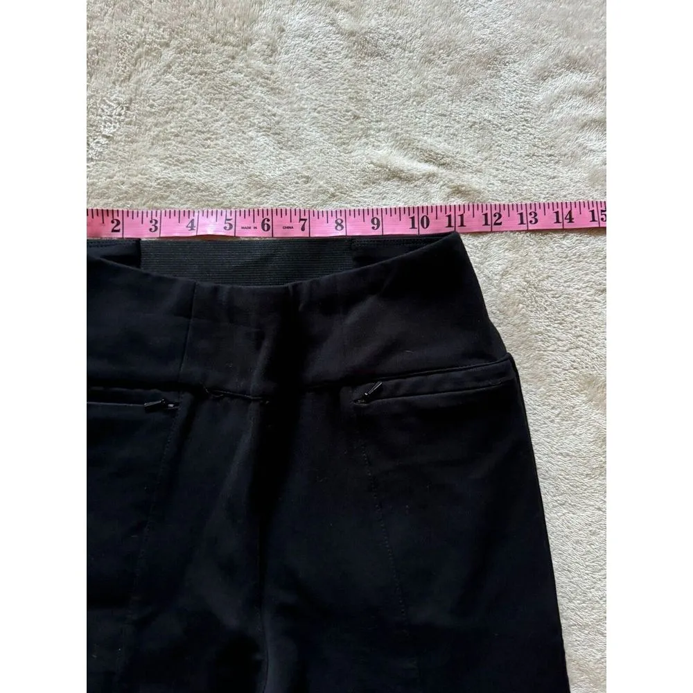 BETABRAND Womens Straight‎ Leg Black Pant Pockets Size Xsmall Petite - Image 9