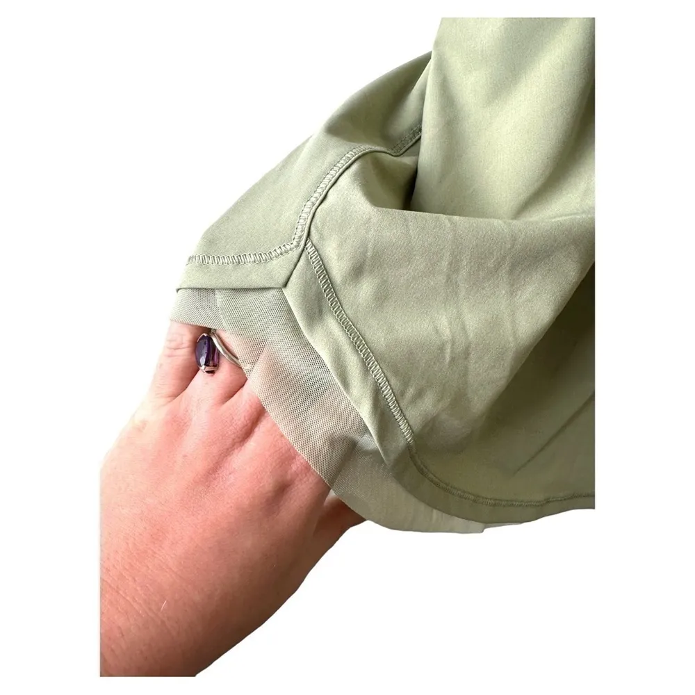 Calla Skort Womens Large Tennis Light Green Athletic Sports Work Out Gym Short - Image 3