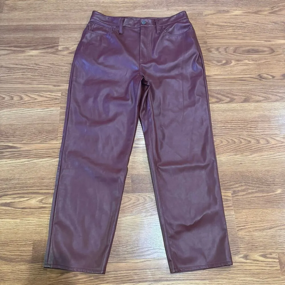 MADEWELL  Perfect Vintage Dark Cabernet Straight Jean size 31 - Image 11