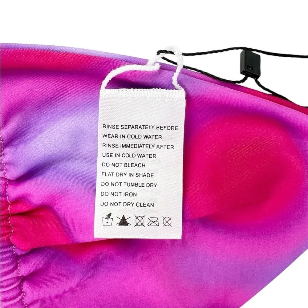 Outcast Swim Paloma Bikini Top Large Purple - Image 7