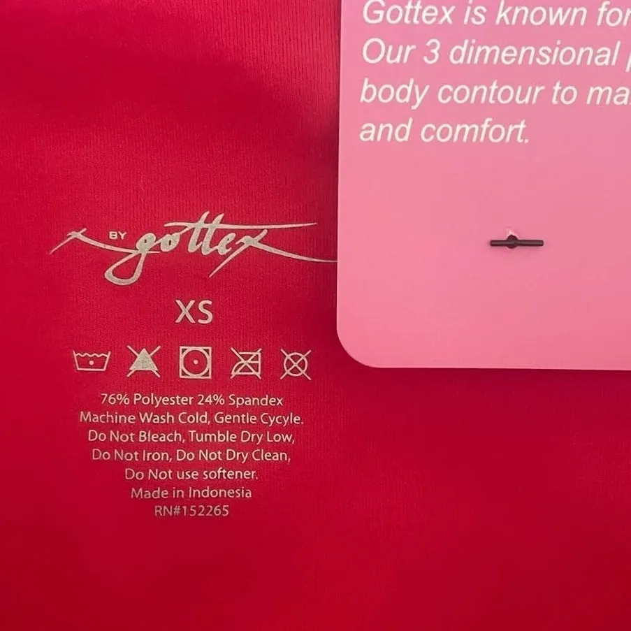 Gottex Women Bike Shorts XS Pink High Rise Compression Pocket Athleisure Biking - Image 6