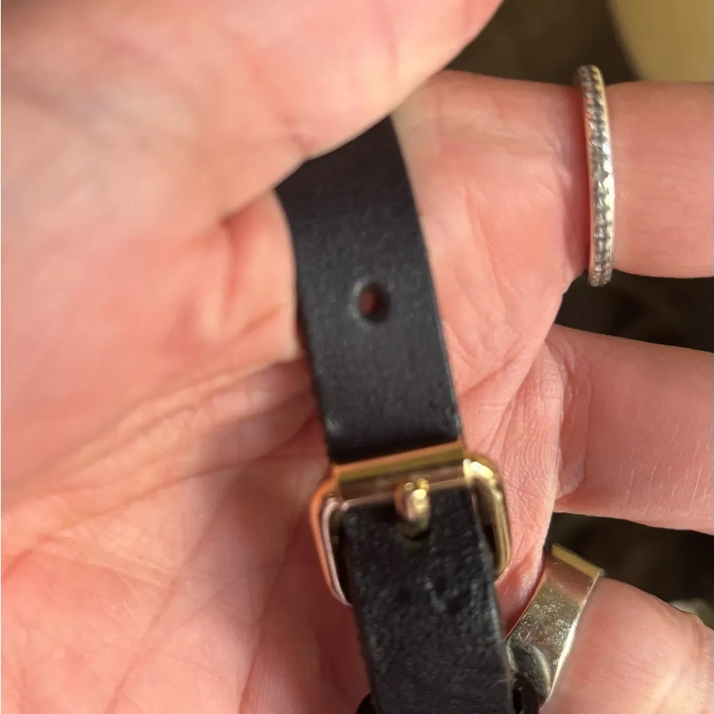 Authentic Dooney & Bourke Colorful Logo snap flap small shoulder bag Made in USA - Image 5