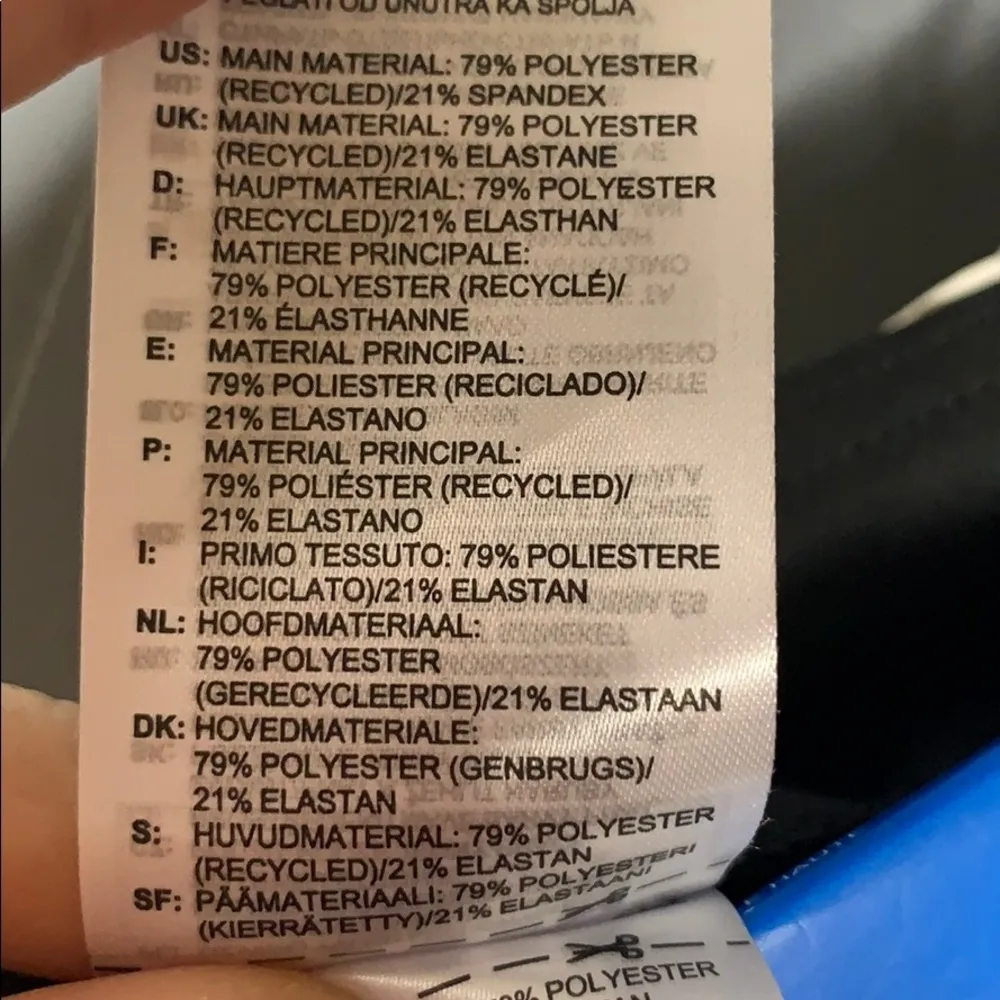 ADIDAS Black  High Rise‎ Short Tights Size S - Image 8