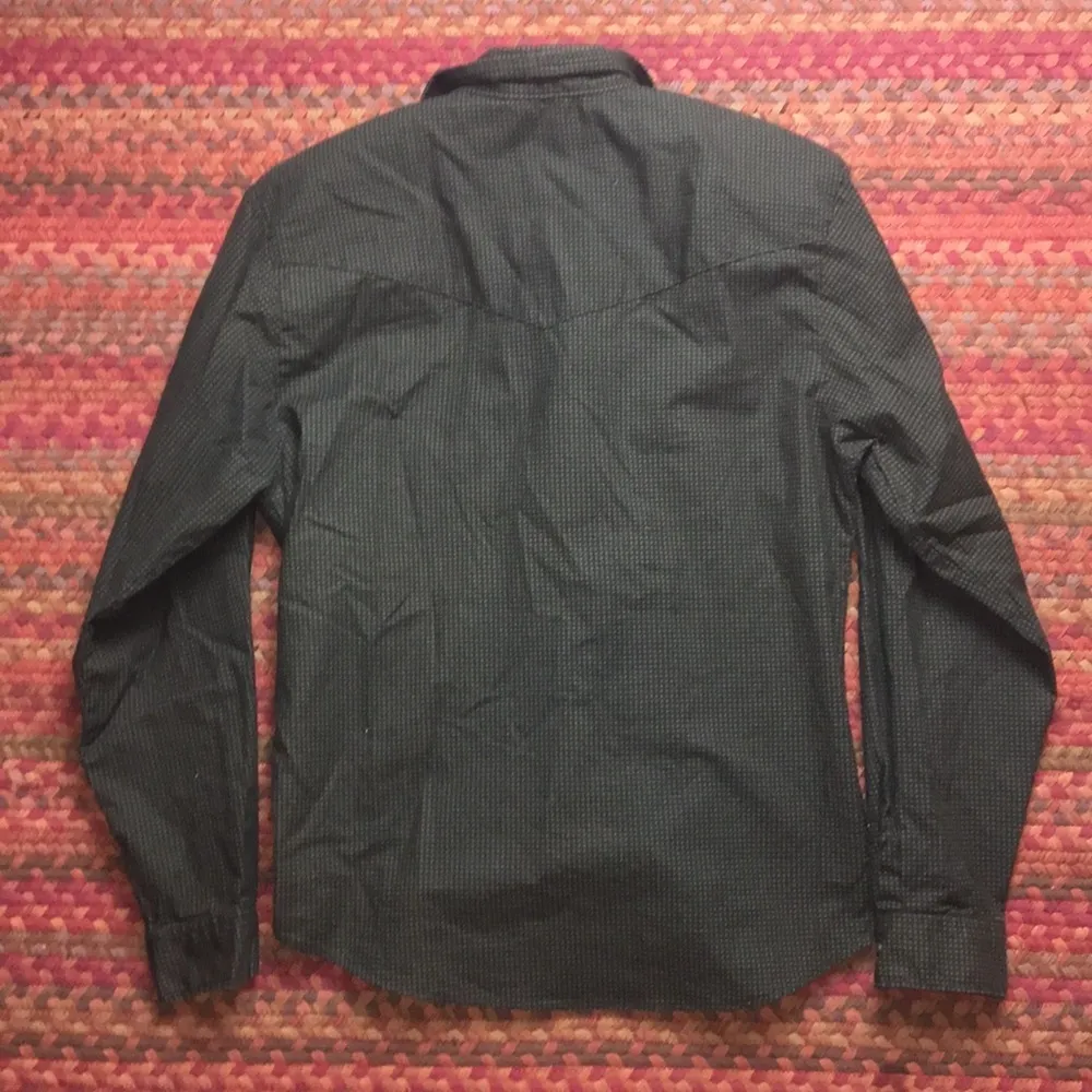 VTG ROPER BORDER WESTERN COWGIRL EQUESTRIAN BUTTON UP LONG SLEEVE Green - Image 5