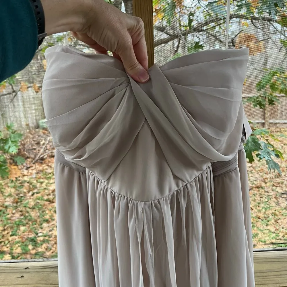 Birdy Grey Gigi Jumpsuit Versatile Styles Neutral Champagne Size 1X. NEW - Image 7