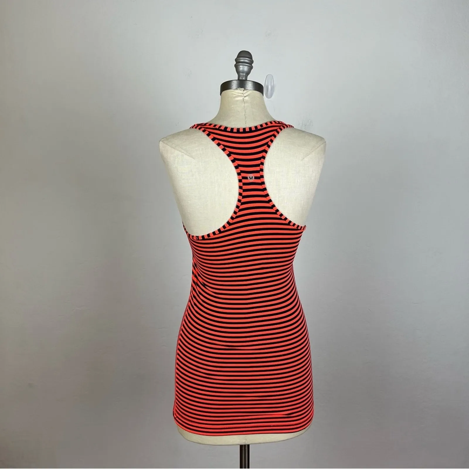 Lululemon Neon Red Racerback Tank Top - Image 6