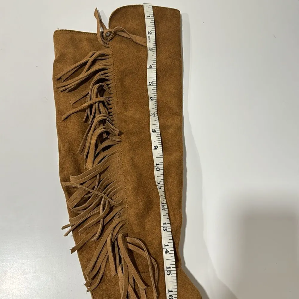 Mossimo suply co boots EUC Brown Size 6 - Image 5