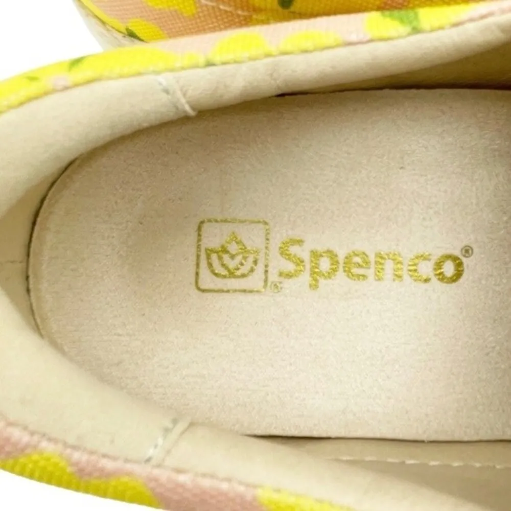 Spenco Malibu Lace Summer Platform Sneaker Bokeh Blush & Yellow Women’s Size 10 - Image 15