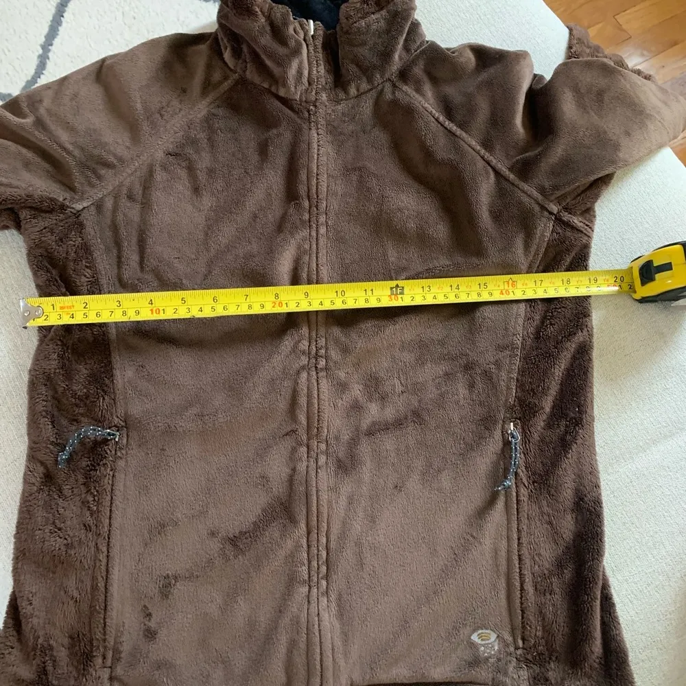 Mountain Hardwear Thermal Lined Jacket Brown Velour - Size Medium - Image 11