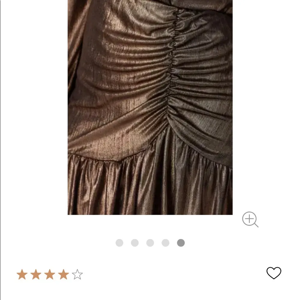 Slate and Willow metallic dress - Image 4