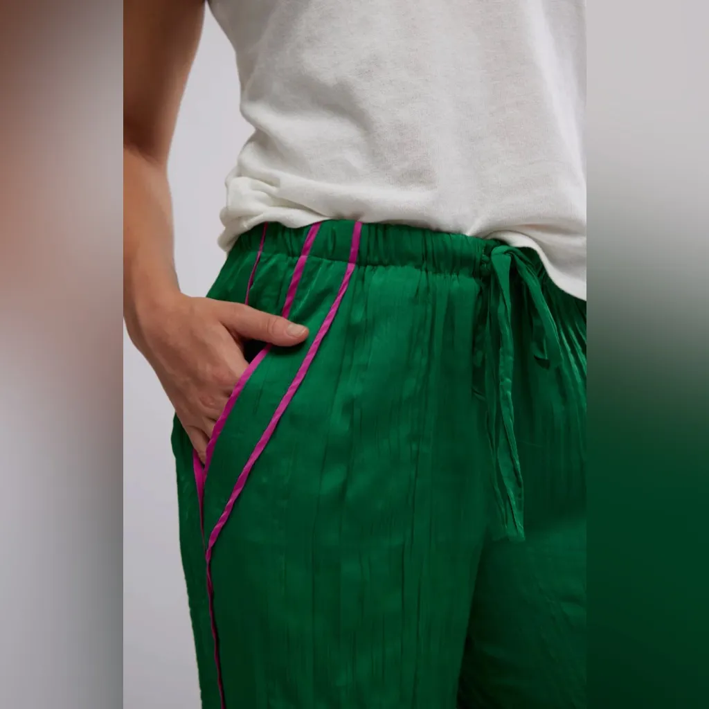 Free People All Out Satin Pants - Image 3