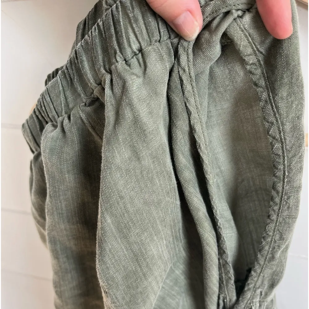 Standard Grace Olive green long sleeve blouse with back buttons size Xl - Image 8