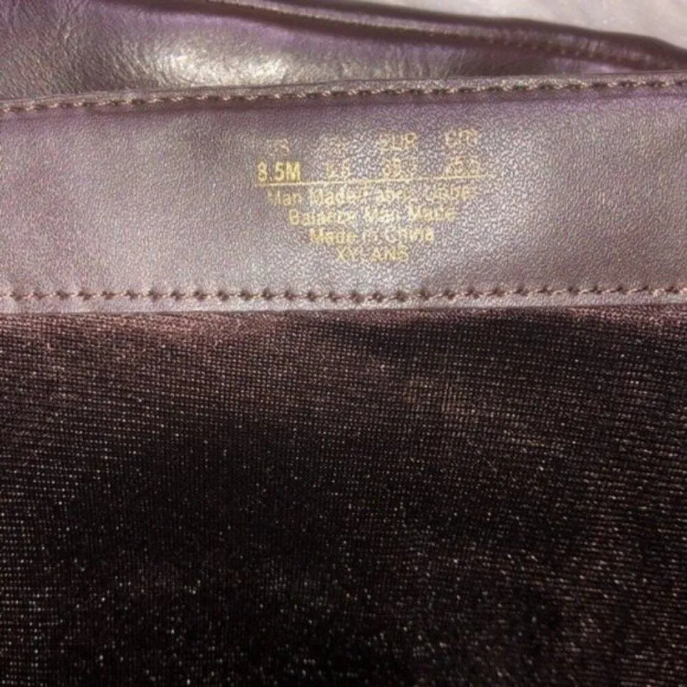 Life Stride Women's Cold Weather Weather Side Zipper Dark Brown Boots Sz 8.5 - Image 9