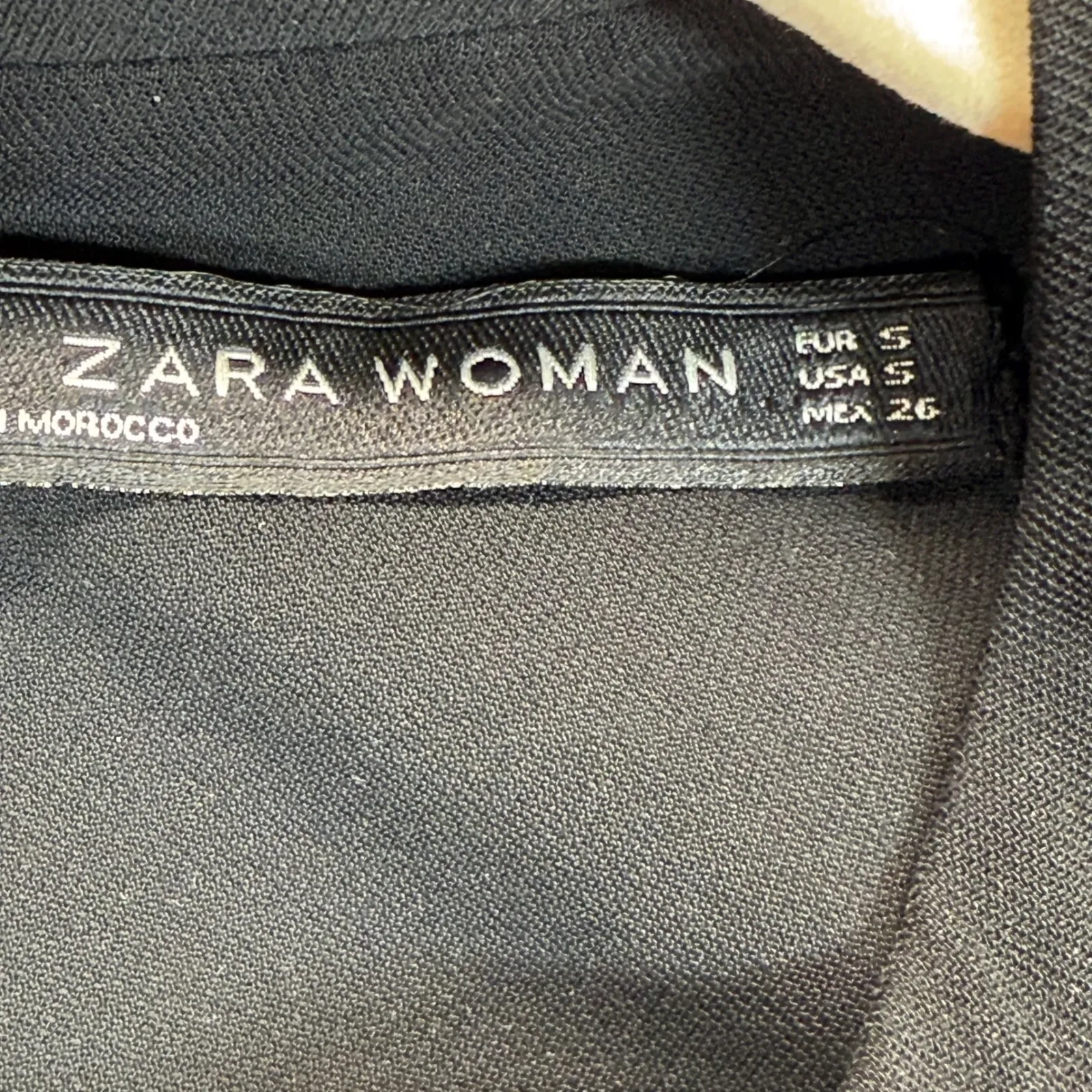 Zara Woman Maxi‎ Dress Cut Out Sleeveless Black Casual Dress Size S - Image 8