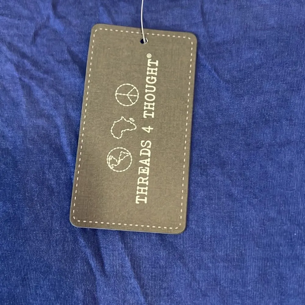 Threads 4 Thought Iris Blue TShirt Sz XS - Image 3
