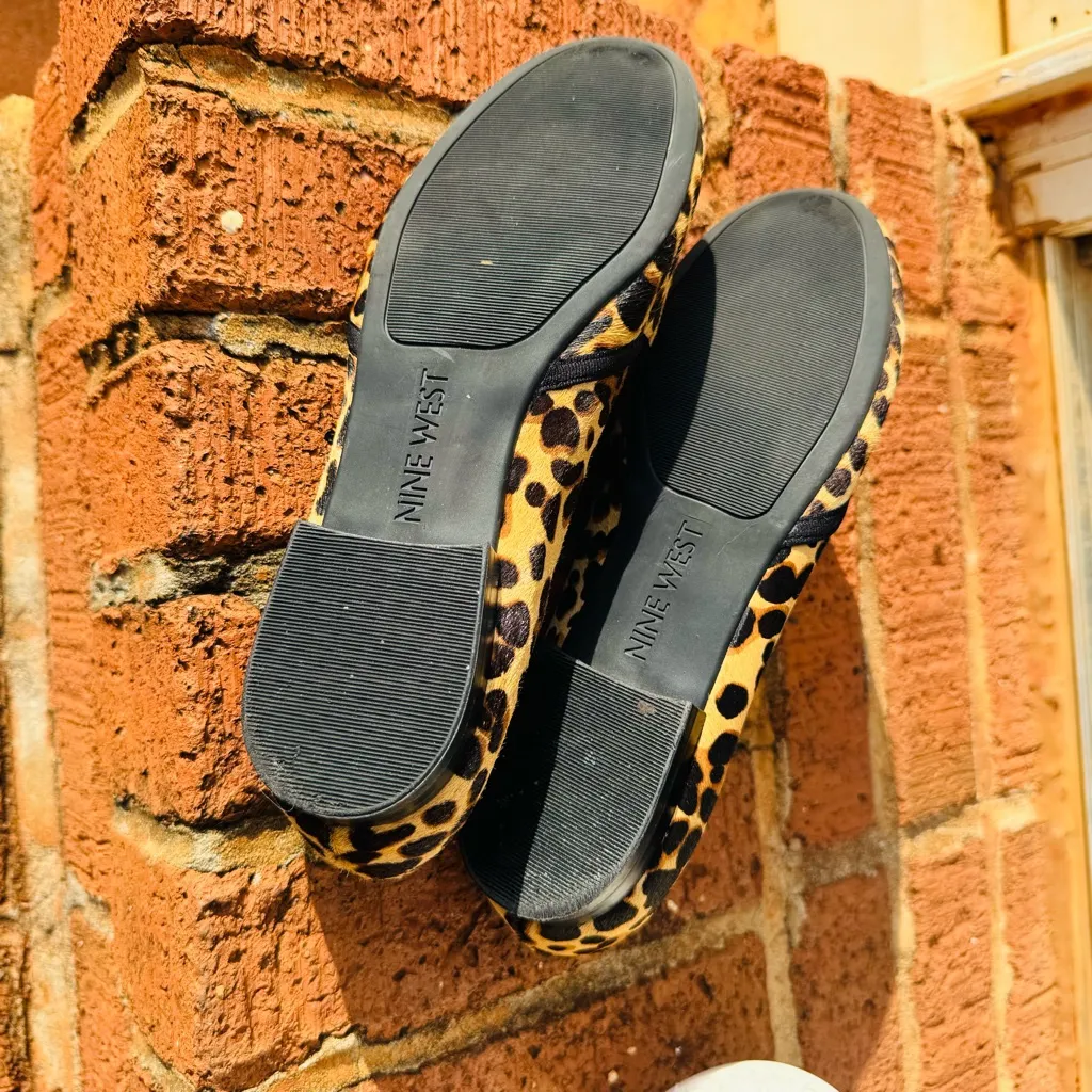 Nine West Leopard Print Women's Loafers Size 7 - Image 7