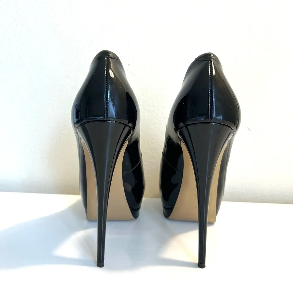 Giuseppe Zanotti Sharon 130mm leather pumps size 40 - Image 6