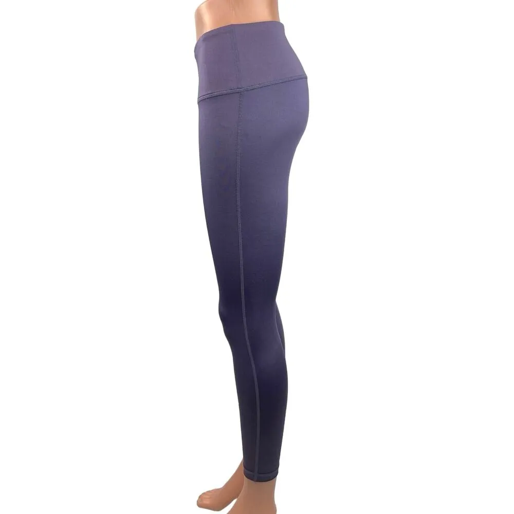 Zelos Purple Low Rise Activewear Yoga Workout Gym Crop Athletic Tight Leggings S - Image 2