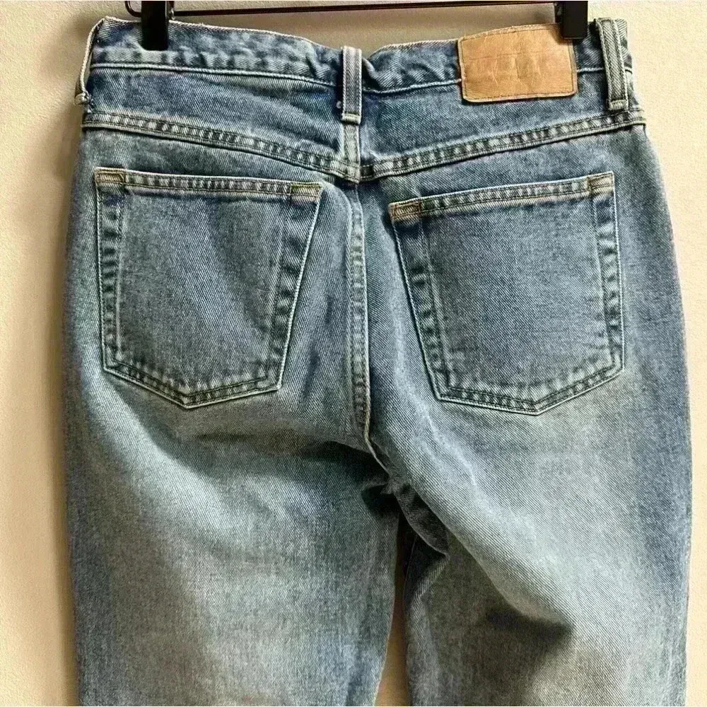 Vintage Limited Too Jeans USA Beaded Floral Boho Bootcut Jeans Women’s 6R Y2K - Image 9