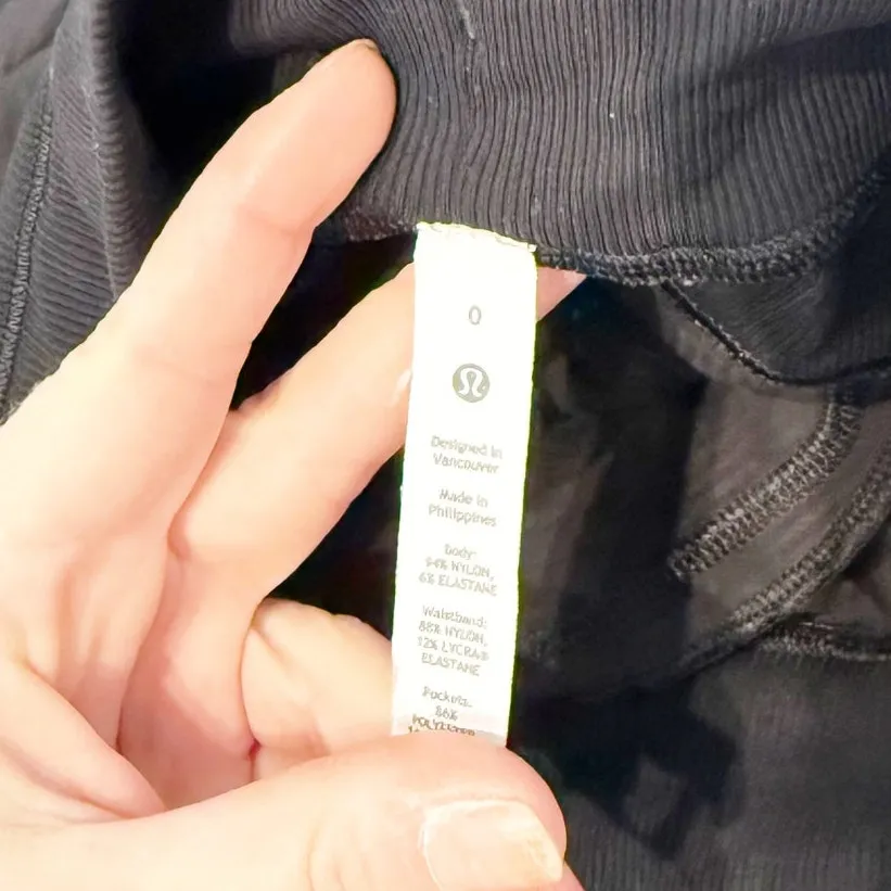 Lululemon High Rise Dance Studio Jogger Pants Black 0 - Image 3