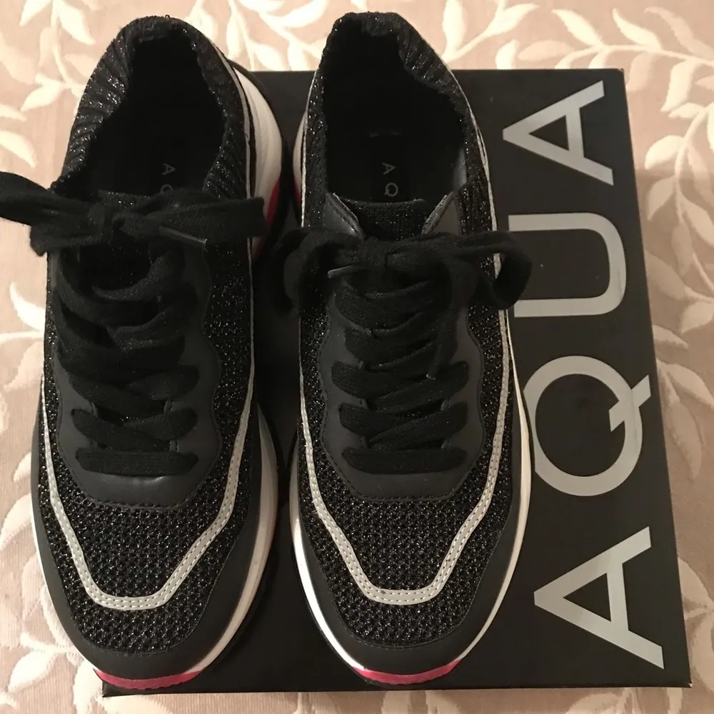 Athletic Mack Lace Up Sneakers in Black Multi Reg.$99 - Image 3