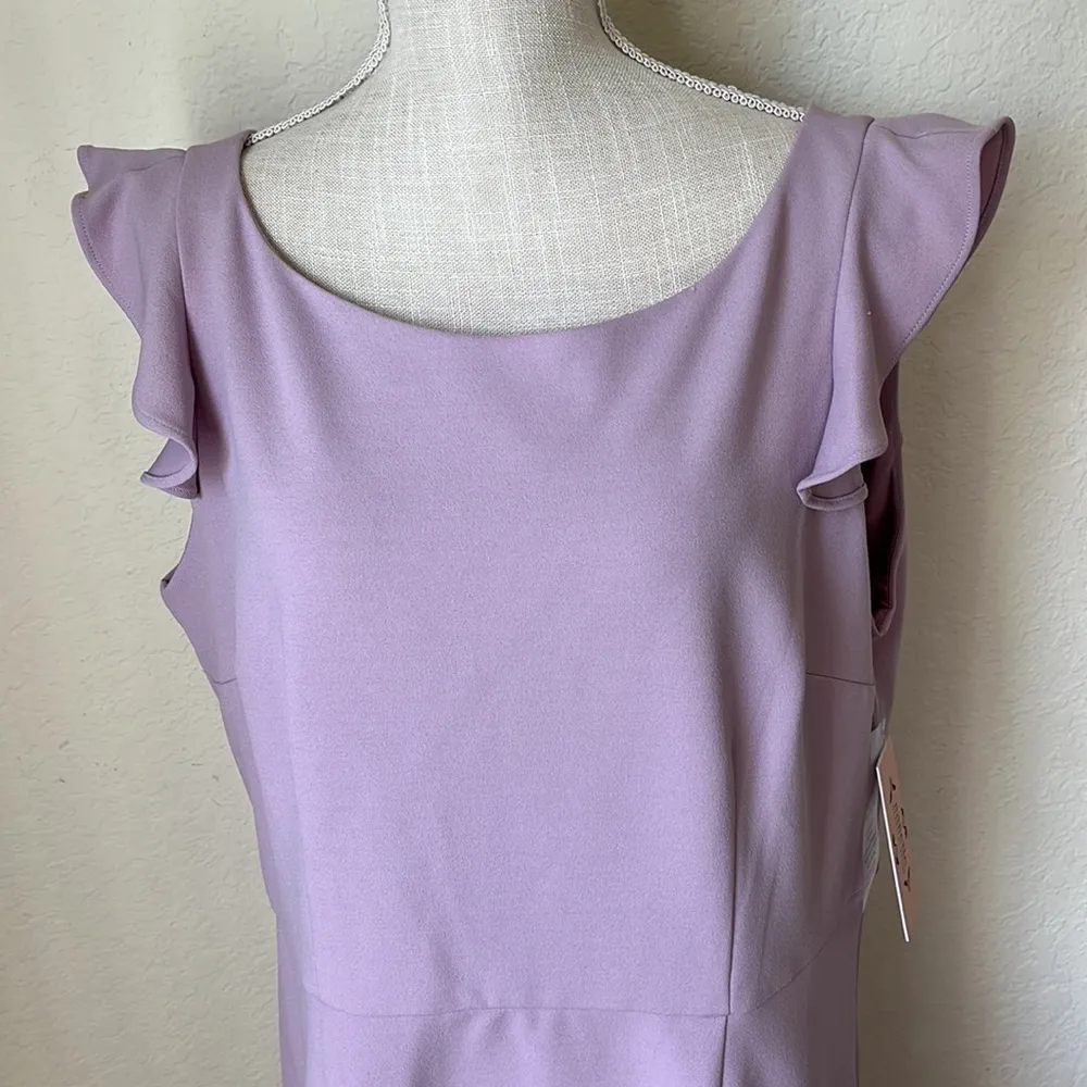 NWT NANETTE LEPORE Lavender Paradise Blooms Dress - Image 11