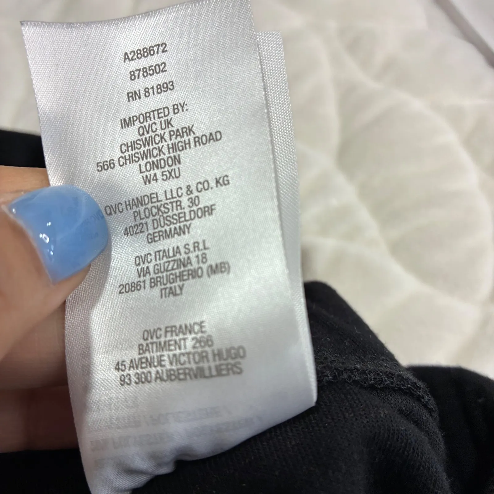 Peace Love World Womens‎ 3X Black Hi Low Skirt Drawstring Waist Slit Plus Size - Image 6