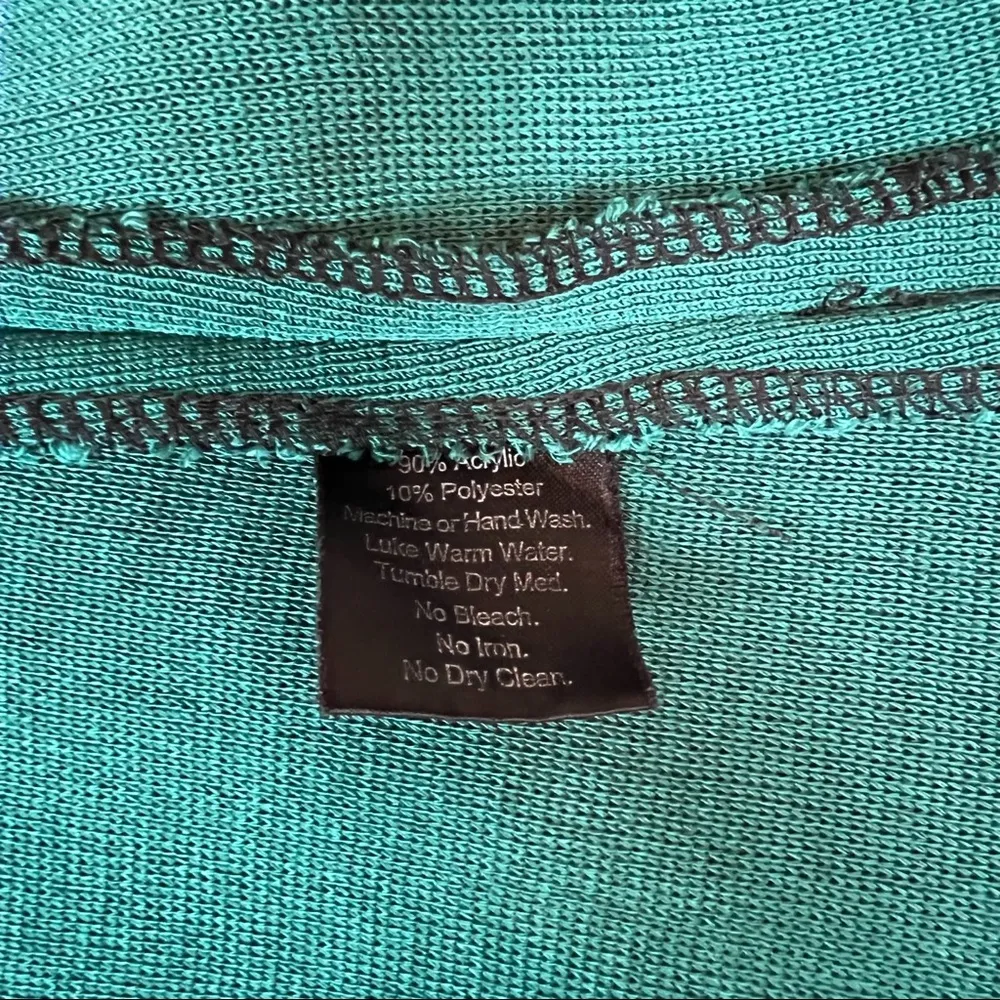 Misook Multicolor Long Sleeve Blazer Knit Jacket - Image 7