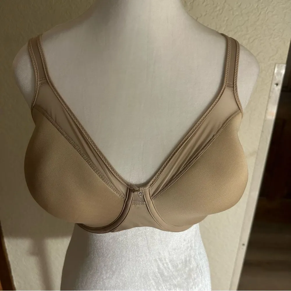 Bali One Smooth U Ultra Light Underwire Bra Nude‎ Size 38DD Plus Size - Image 8