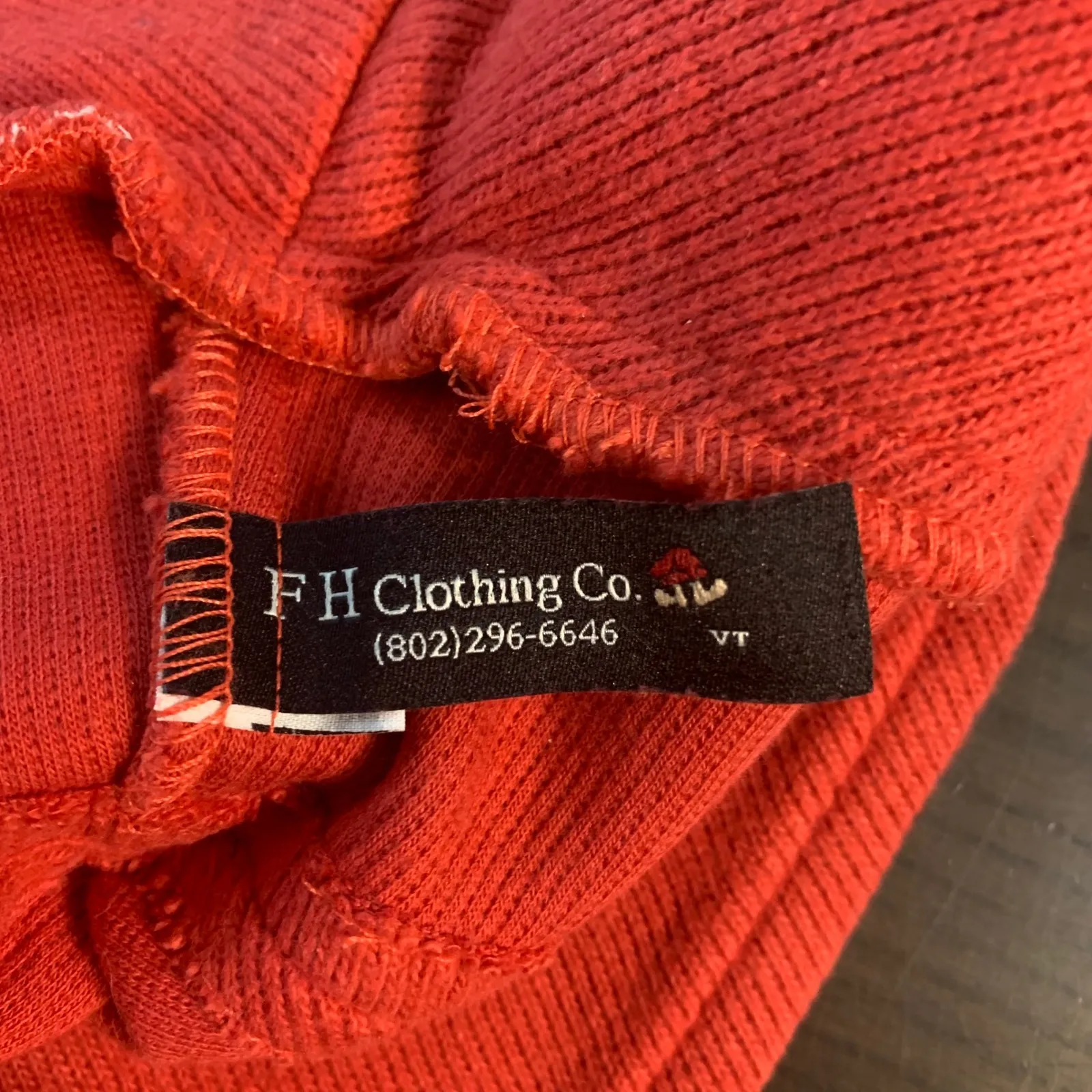 FH Clothing Co Red 100% Cotton Hat Sun Hat Women Vacation Cruise Resort Garden - Image 4