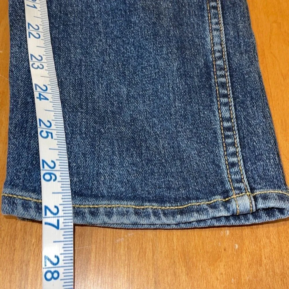 Grlfrnd‎ Womens High Rise Stretch Naomi Ankle Skinny Denim Jeans Dark Wash Sz 29 - Image 11