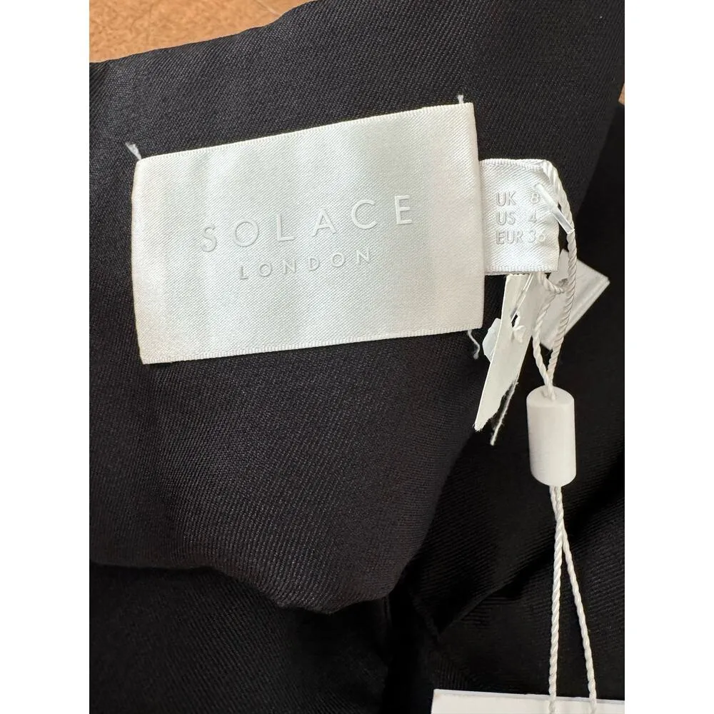 NWT SOLACE London Loletta Black Strapless High Low Top size 4 - Image 13