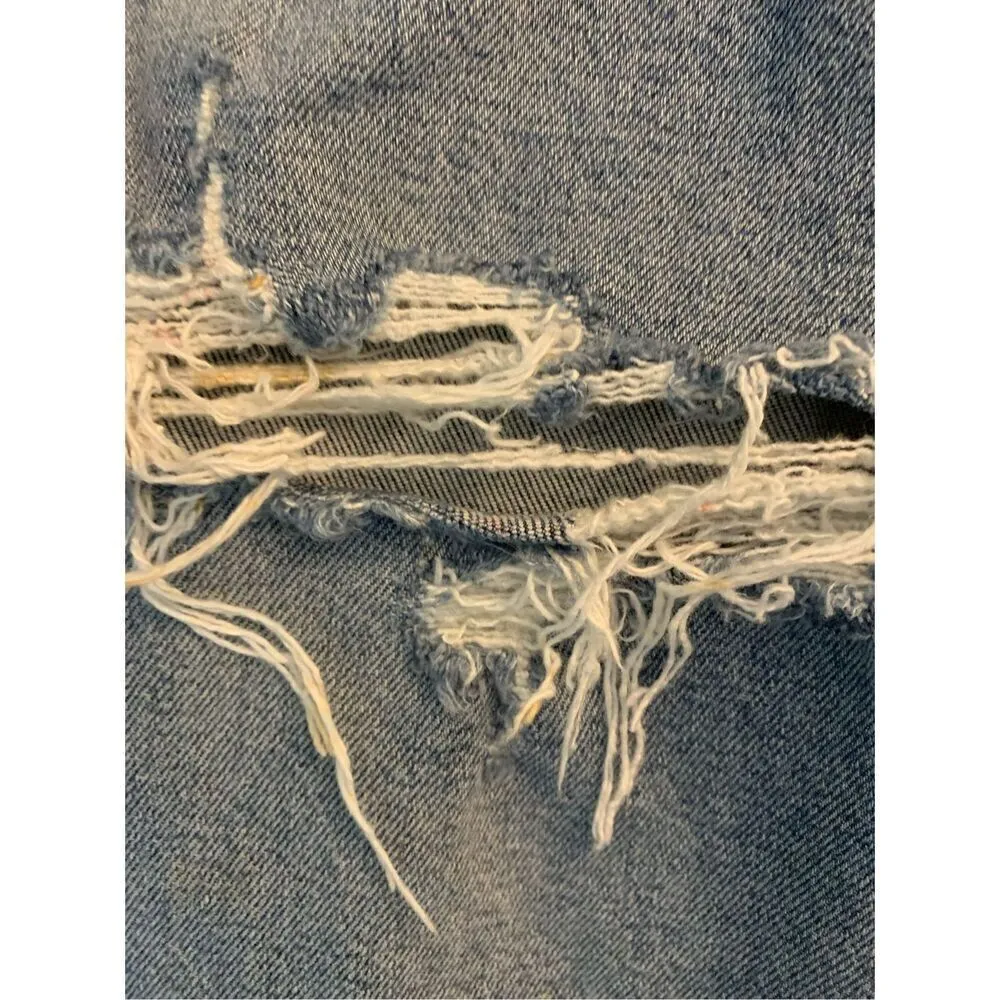 AGOLDE Riley Jeans High Rise Straight Crop A056B-1255 women's size 30 - Image 4