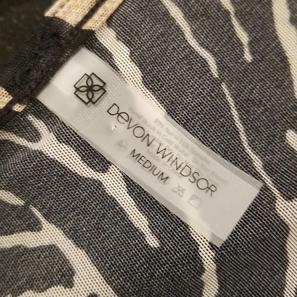 💕DEVON WINDSOR💕 Gemma Dress ~ Zebra Print Medium M - Image 13