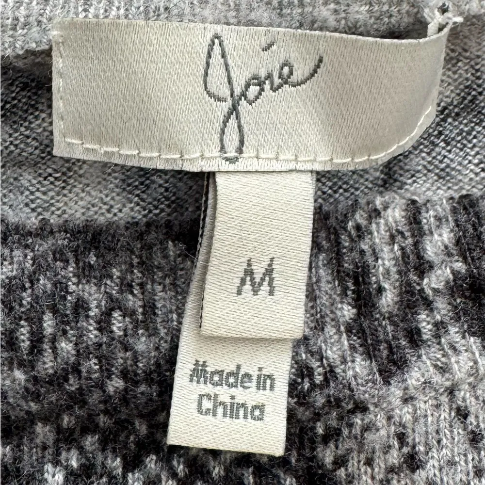 Joie Cienna python wool cashmere blend animal print sweater, size M snakeskin - Image 5