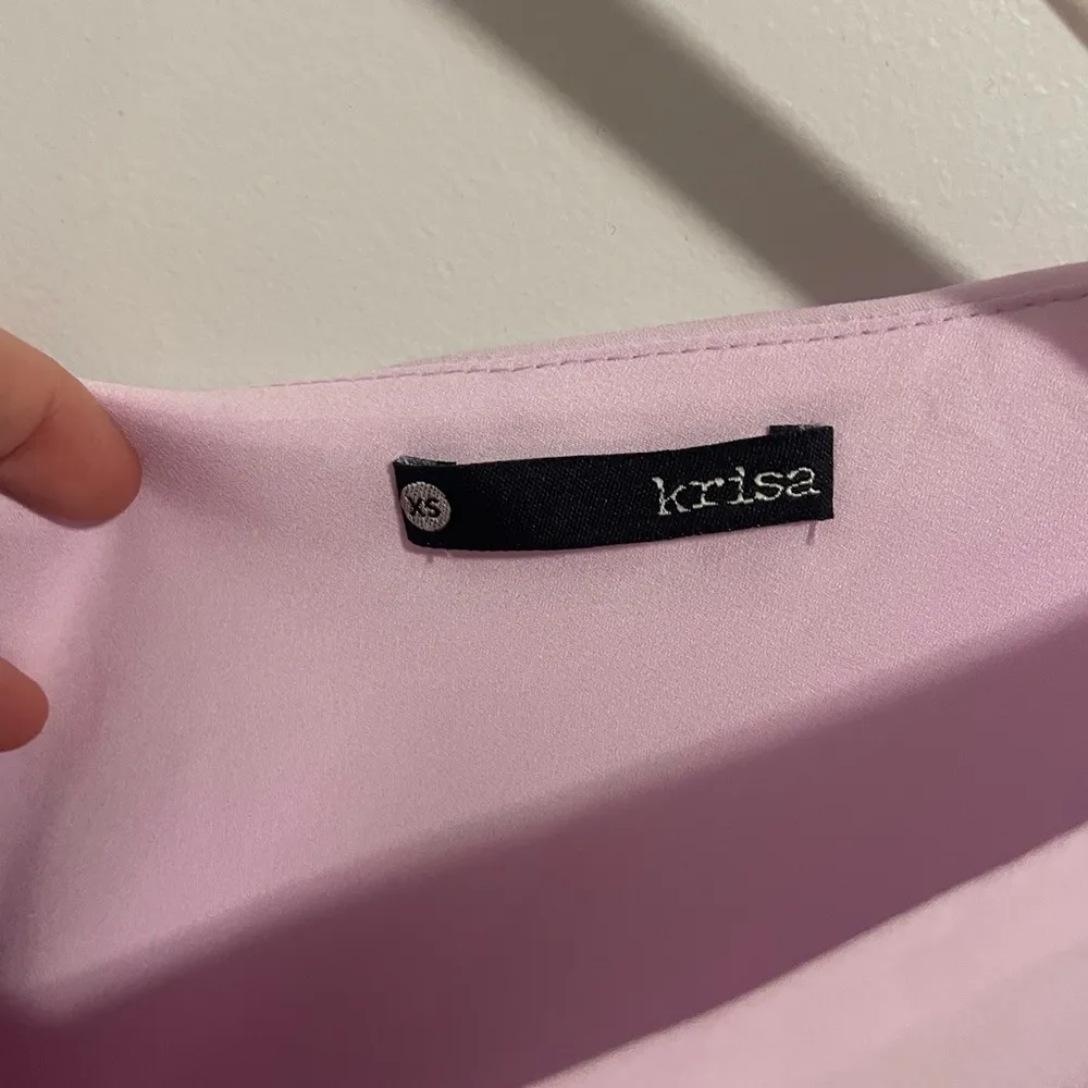 krisa One Shoulder Ruffle Mini Dress in Rose | REVOLVE - Image 3